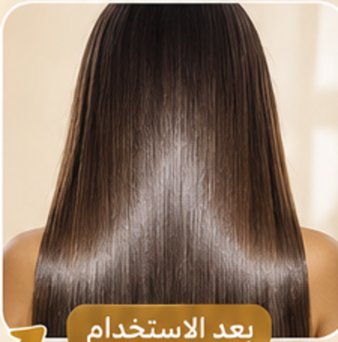 بعد استعمال صيروم الشعر SPF 50